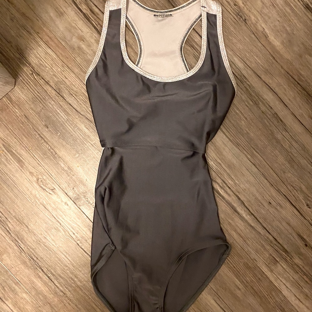 Jule Dancewear Leotard Grey Adult Small